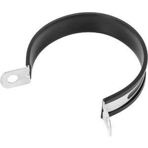 F FIERCE CYCLE 89mm 3.5" 3 1/2 Inch Motorcycle Exhaust Band Joint Clamp Muffler Pipe Stainless Steel Silver Tone