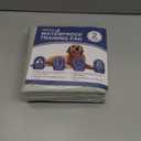 Moonsea Dog Crate Mat and Washable Pee Pads for Dogs 2 Pack(30"X19"), Waterproof Non-Slip Reusable Quilted Puppy Training Pads, Fits 36 Inch Crates (Medium)