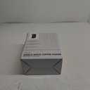 Single Serve One Cup Coffee Maker, for K Cups and Grounds, Mini Coffee Maker with Portable Handle, 6 to 12 Oz Brew Size, for Travel, Camping, Office, RV and Dorm, 120V, Black and Gold