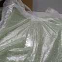 Green Ergonomic Office Desk Chair, Soft Fabric Thickened Curved seat Cushion with Adjustable Lumbar Support, Perfect Blend of Comfort and Good Looks, Ideal Chair for Home or Office, Green