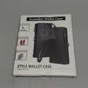 XcaseBar compatible with iPhone 17 Pro Max 6.9" Wallet case with Zipper Credit Card HolderRFID Blocking,Flip Folio Book PU Leather Phone case Shockproof Cover Women Men for Apple 17 Pro Max case Red