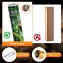 UVB Light for Reptiles Bearded Dragon, 2 Pack T5 UVB Reptile Light UVB Bulb 10.0 8W UVA UVB Reptile Light Bulb Terrarium Light Lamp Tube for Turtle Chameleon Leopard Gecko Snake Tank, 12 Inch