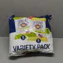 SkinnyPop Variety Pack Original and White Cheddar Popcorn, Gluten Free, Vegan Popcorn, Non-GMO, Healthy Popcorn Snacks, Skinny Pop, 0.5oz Individually Sized Bag, Best By Date: 6'12'25 (20 Count)