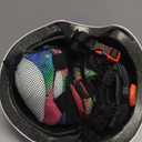 Color Gradient Kids Bike Helmet and Pads Adjustable Helmet for Kids Protective Gear Set with Elbow Knee Pads Wrist Guards for Cycling Bicycle (Medium: 21.7"-22.8" /55-58cm)