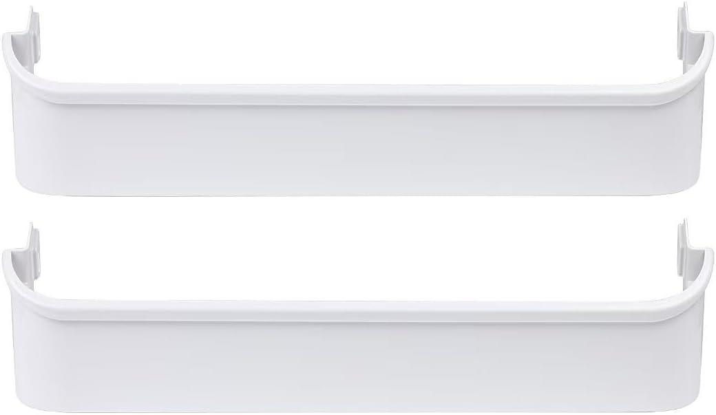 2pack) 240338101 Refrigerator Door Bin Shelf Compatible with Frigidaire or Kenmore Refrigerator - AP2115860, 240338104, 891051, AH429873