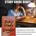 66-Page Bible Study Guide, Daily Bible Study, A Yearlong Bibles Studys Plan for Women-Daily Scripture Quotes, Christian Gift, Religious Faith-Based Notebook for Prayer Reflections