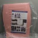 Car Seat Covers Full Set,Breathable Faux Leather Seat Covers for Cars,Waterproof Automotive Seat Covers Cushion for Most Sedans SUV Pick-up Truck(Style2,5 PCS Full Set,Pink)