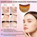 Lymphatic Contour Face Brush(2-PCS),Super Soft Manual Lymphatic Drainage Massager for Sculpting, Relieve Fatigue & Reduce Puffiness, with Portable Case Suitable for Facial Cleansing and Massage
