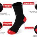 18 Pairs Boys Socks Kids Crew Dress Socks School Uniform for Children (1-14 Years)