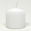 Yummi 10hr Unscented White Votive Candles -21 per Pack