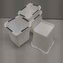 4 Pcs Furniture Risers 6 Inches Increased Bed Foot Leg Extender Sofa 4 for Pieces Table Leg Half Trapezoid Feet L Shaped Rubber Strip Lifts Bed Risers