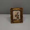  5x7  Picture Frame Vintage Gold Frames, Ornate Antique Floral Photo Frame with Glass Front for Wall Hanging and Tabletop Display, Gift Ideas, Home Decor