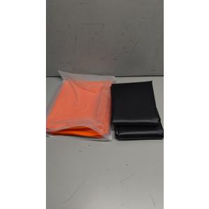 Dunzy 2-in-1 Heavy Duty Grill Pad & Griddle Pad Set, 65" x 48" Fireproof BBQ Mat and 36" Silicone Griddle Heat Resistant Waterproof Oil Proof with Stitched Edges