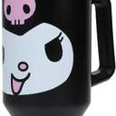 Tumbler with Handle 40 oz Stainless Steel Insulated Travel Coffee Mug with Lid Officially Licensed Kitty Character Cup