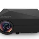 XT50 Projector, 
Mini Projector with WiFi and Bluetooth, 1080P DLP Portable Movie Projector Home and Outdoor, Built-in Battery & Android System, Cookie Projector for iPhone and Phone