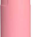 Stanley IceFlow Flip Straw 2.0 Water Bottle 24 oz | Built-In Straw for Travel and Sports | Lightweight and Leak Resistant | Insulated Stainless Steel | BPA-Free | Pink Mesa