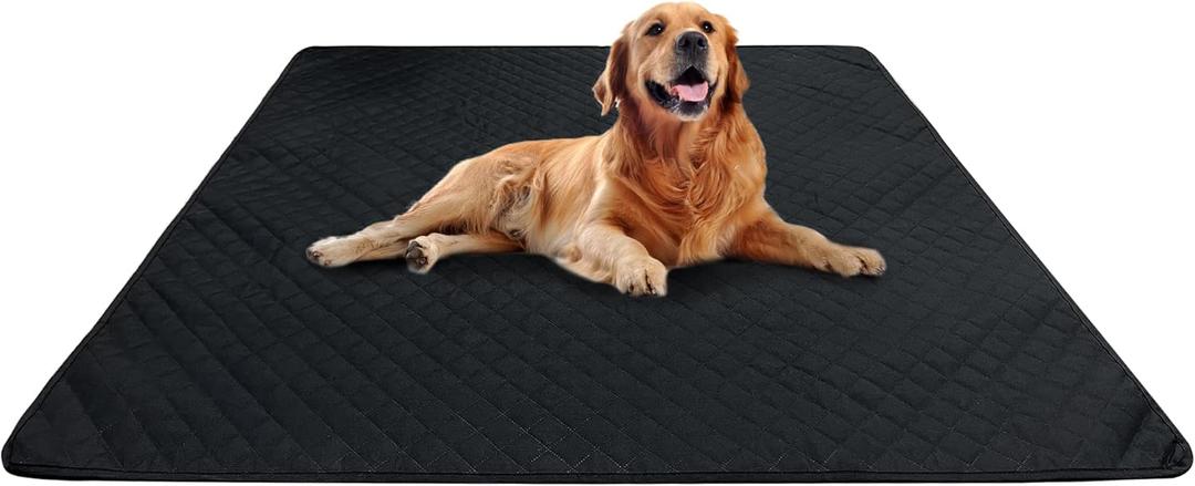 Washable Pee Pads for Dogs 48"x48" Reusable Puppy Pad Pet Training Pads, Waterproof Mat Non-Slip, Dog Pee Pad Whelping Pads Dog Mat-Playpen,Crate,Sofo,Car,Potty,Bed Washable Pee Pads for Dogs 48"x48" Reusable Puppy Pad Pet Training Pads, Waterproof Mat Non-Slip, Dog Pee Pad Whelping Pads Dog Mat-Playpen,Crate,Sofo,Car,Potty,Bed