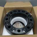 KSP 2 inch 8x6.5 Wheel Spacers with M14x1.5 Studs, 8x165.1 Wheel Adapters for Chevy Express Silverado Suburban GMC Savana Sierra, 2PCS 50.8mm 8 Lug Black Forged Rim Spacer 126.15mm Hub Bore