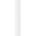 Metal Pole Floor Stand- CTA Premium Thin Profile Retail & Tradeshow Stand with VESA Plate and Base  Compatible with CTAs Locking Mount (PAD-PARAW) or Any VESA Compatible Mount (ADD-CHKW) - White
