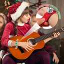 8 PCS Christmas Wrist Bells, Wrist Band Jingle Bells Percussion Instruments Musical Rhythm Toys for Chrismtas Party Favors Decorations