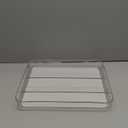 madesmart Utensil Tray - Large | Light Grey | Clear Soft Grip Collection | 3-compartment | Soft-grip Lining | Non-slip Feet | BPA-free