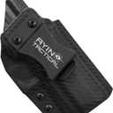 2 in 1 Concealed Carry Holster IWB OWB Right-Handed Holster, Made in USA, Optics Cut, Positive Adjustable Retention