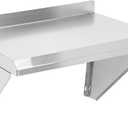 3 x Stainless Steel Shelf 12" x 16", Wall Mounted Commercial Stainless Steel Shelving, Stable Stainless Wall Shelf for Kitchen, Bar, Restaurant and Garage