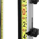 GR1000T 10’’ Direct-Reading Grade Rod, Optical Version Elevation Rods From 5’10-1/2’’ to 10’1-3/4’’ with Large Scales and Easy to Read, 10-Foot Length Measurements in Feet, Tenths, Hundredths
