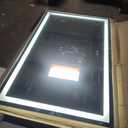 57x 36 LED Lighted Bathroom Mirror, Dimmable Vanity Mirror with Lights, Anti-Fog, ETL Listed (Backlit and Front Lighted)