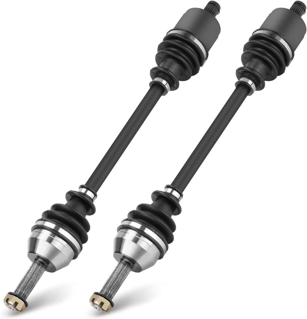 Front Left or Right CV Axle for Polaris Ranger Midsize 500/570/EV/ETX 2015 2016 2017 2018 2019 2020 2021 2022, (Not for Full-Size/570-6/XP/SP 570/RZR, Replace for 1333238 1333742, 2 Front Axles