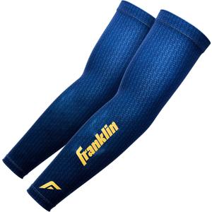 Franklin Sports Baseball Arm Sleeves - Baseball + Softball Arm Compression Sleeves for Men + Women, S/M