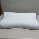 Cervical Neck Pillow, Contour Memory Foam Pillows for Neck Pain Relief, Ergonomic Pillow for Sleeping, Orthopedic Bed Pillow Neck Support Pillow for Side Back Stomach Sleepers with Cooling Pillowcase