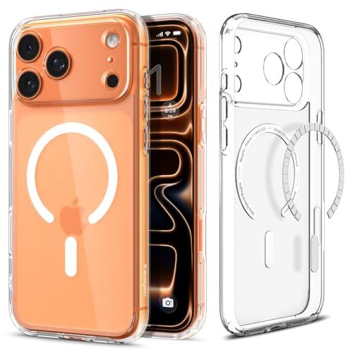 Spigen for iPhone 17 Pro Case, Ultra Hybrid MagFit [TPU Covered Camera Control] [Anti-Yellowing] [Compatible with Magsafe] - Frost White