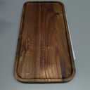 Rectangular Acacia Wood Trays Large Long Charcuterie Boards Party Decorative Serving Tray Platters for Food Dish Rectangle Wooden Cheese Board Kitchen Snack Cookies Platter Appetizer Dessert Tray