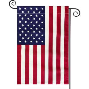 American Flag USA Garden Flag 12 x 18 - Patriotic Double Sided Small Flags for Yard
