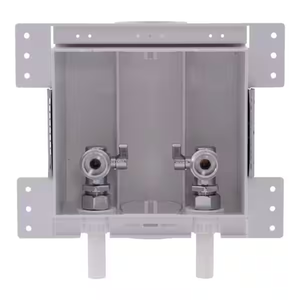 Holdrite HR-WR-P, PEX Tailpiece 1/2 inch CTS x 3/4 inch MHT Washing Machine Outlet Box