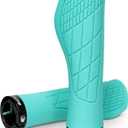 BUCKLOS Single Lock-on Bike Handlebar Grips - Mountain Bike MTB Ergonomic Anti-Slip Handle Grip - Bicycle Comfort Locking Handle Bar for BMX/Cruiser Bike/Scooter (7/8" Black)