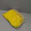 MorroMorn Decorative Pillows Covers, 2 Packs Faux Fur Pillow Cases Standard Size, Luxury Shaggy Throw Pillowcase Cushion Shams with Zipper Home Decor for Couch Sofa Bed, Mustard Yellow