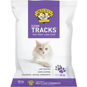 Dr. Elsey's Clean Tracks Clumping Clay Cat Litter 18 lb. Bag