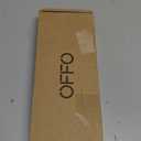 OFFO Shower Head Extension Arm, 10 in Shower Arm Extension Shower Head Extender Made of 304 Stainless Steel Shower Pipe Extension, Matte Black