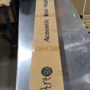 Art3d 2-Pack Acoustic Wood Slat Wall Panel with Roll-Flat Design - 95.3 x 23.8 Inch Sound Absorbing Panels for Living Room Columns Corridor Curved Wall Decor, Oak