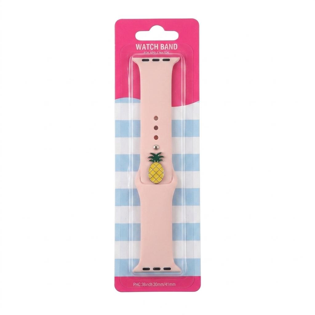 4 x Apple Watch Band Fits: 38mm, 40mm, 41mm Pineapple