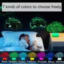 Monster Truck for Boys 3D Illusion Light Lamp, for Party Theme Hot Wheels Grave Digger Monster Truck, Night Lights for Kids Room Car Modeling Decor for Gifts as Present for Boys/Girls/Baby