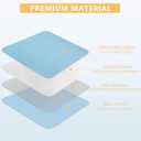 DAHAPYBOO Washable Underpads, 34x36 2 Pack Incontinence Bed Pads,Heavy Absorbency Reusable Bed Pads for Elderly,Kids,Adults and Pets,Bed Pads Washable Waterproof Quick Drying for Bed, Sofa, Floor
