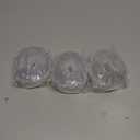 49 Feet Clear Weather Stripping Door Seal, Draft Seal Tape for Doors, Silicone Draft Seal Insulation Tape Strip, Under Door Seal Strip for Window and Door Bottom 3 Rolls Total 49ft (Width 35mm)