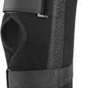 Knee Immobilizer with 4 Aluminum Plates Breathable Knee Brace & Stabilizer Full Leg Support Brace for Knee Fractures (Medium)