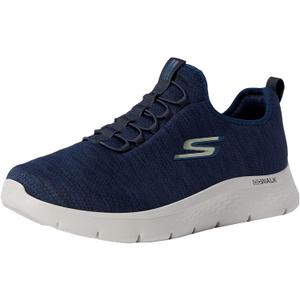 Skechers Men's Gowalk Flex-Athletic Slip-on Casual Walking Shoes with Air Cooled Foam Sneakers (10.5 X-Wide, Navy/Blue)