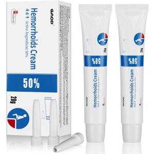 Hemorrhoid Cream, Fissure Ointment Body Care Cream Helps to Relieve Pain&Reduce Burning for Men and Women (2pcs)