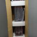 ThermoMate Infrared Electric Patio Heater, 3000W Carbon Fiber Heating for Outdoor/Indoor, Porch, Deck, Garage with Remote 24 Hours Timer, Hard Wired 240V