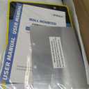 Eye Wash Station with Cover, Wall Mount Eyewash Station OSAH Approved, Stainless Steel Plumbing Eye Washing Unit, with Dual Spray & Mirror, NPT Threaded, Industrial& Commercial Grade Eye Wash Station